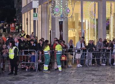 Matera, gli infermieri Auxilium hanno vegliato sulla Festa della Bruna