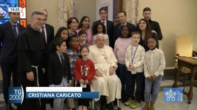 TG2000. Un invito a guardare gli occhi dei bambini che soffrono, per dire no alla guerra