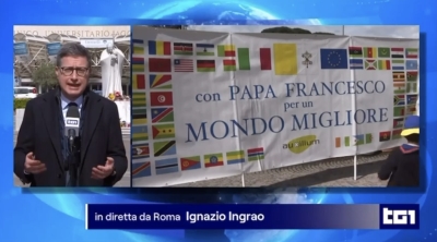 TG1: i bambini della GMB al Gemelli per Papa Francesco, che li ringrazia
