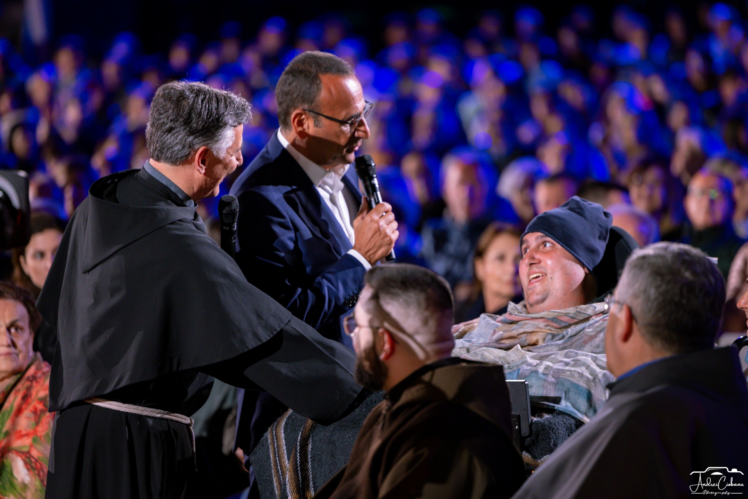 L'emozionante intervento di Stefano Mele a "Con il cuore nel nome di Francesco"